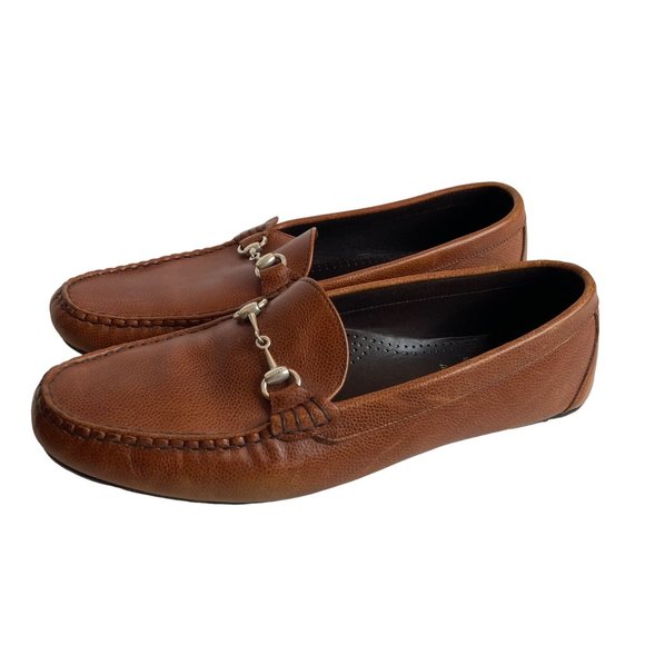 Allen Edmonds Other - Allen Edmonds Interstate 80 Brown Loafer Moccasin Sz 13 D Horse Bit Leather NICE